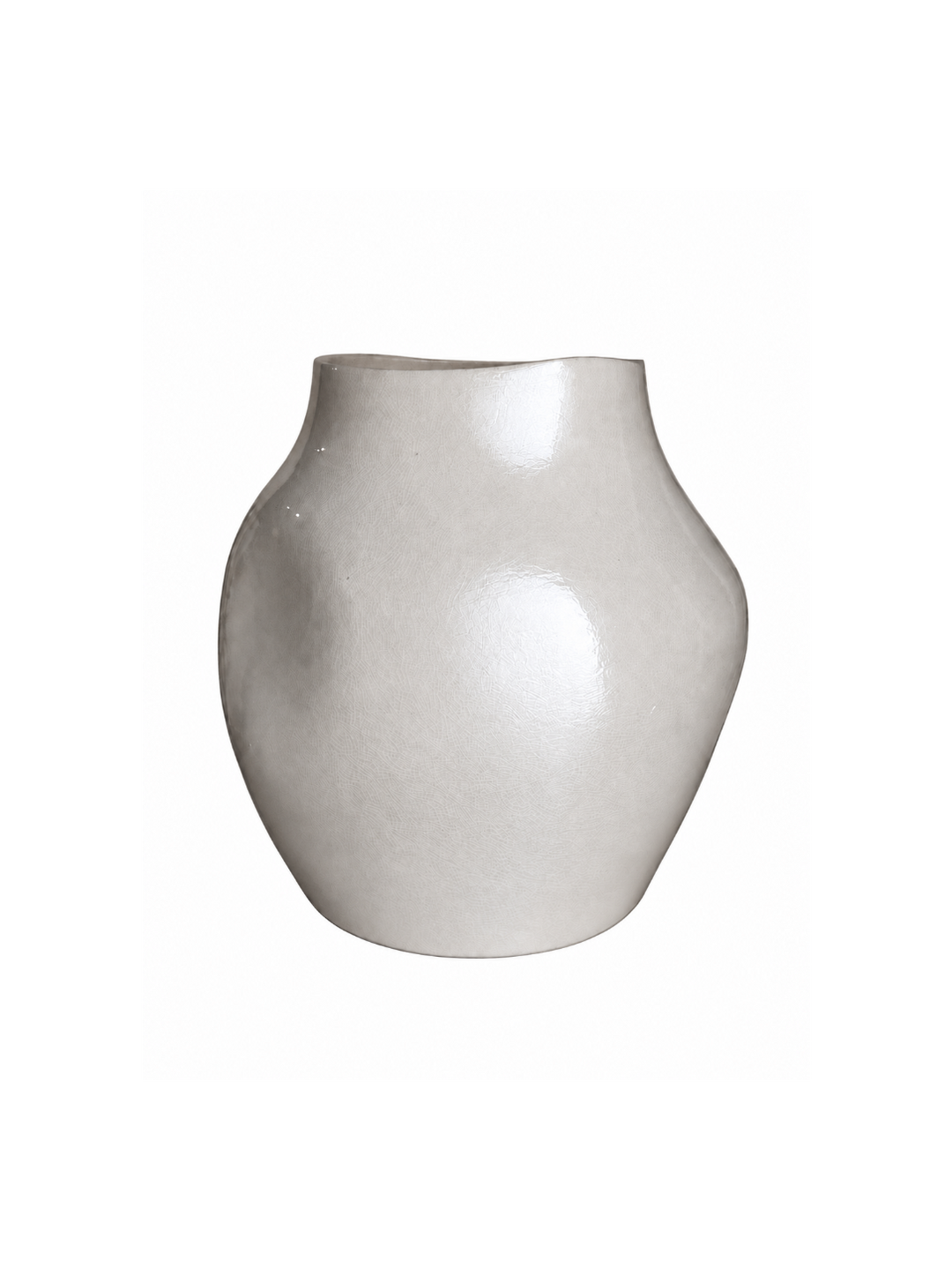 Sculptural ceramic vase